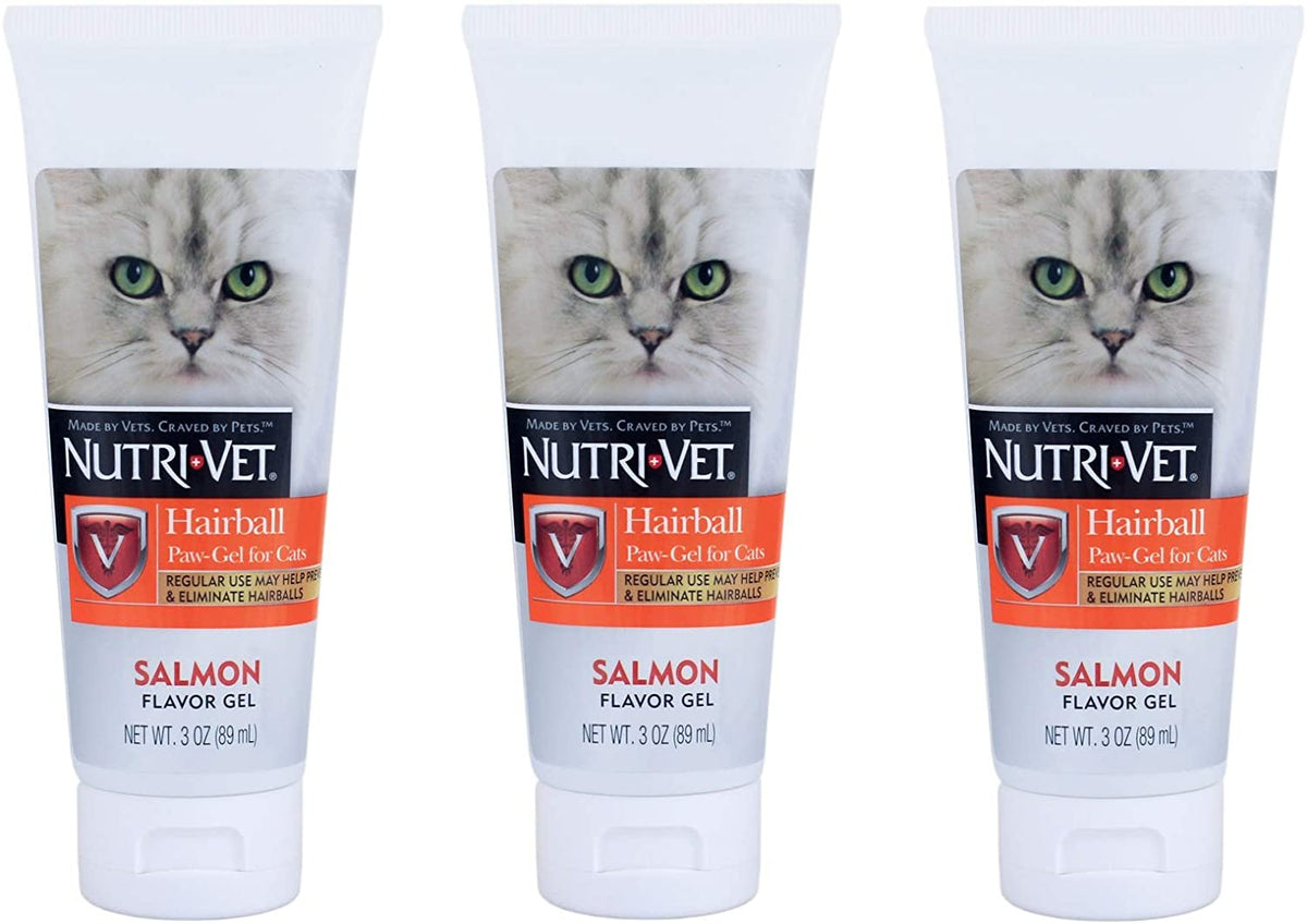 Nutri-Vet Pack of Hairball Paw-Gel for Cats