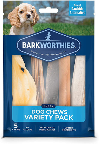 Roll over image to zoom in Barkworthies Healthy Dog Treats & Chews - Duelenterprises.com