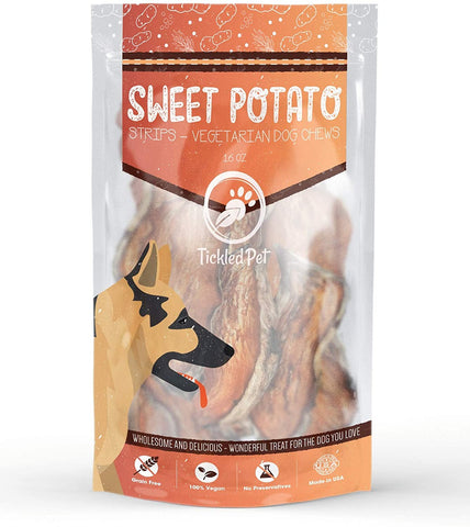 TickledPet Sweet Potato Dog Treats - Duelenterprises.com