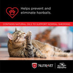 Nutri-Vet Feline Natural Oil Hairball Paw-Gel Chicken Flavor 3oz - Pack of 2 - Duelenterprises.com