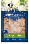 Barkworthies Lamb Lung Chips Dog Treats - Duelenterprises.com