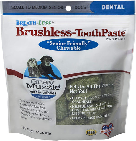 Ark Naturals Gray Muzzle Brushless Toothpaste - Duelenterprises.com